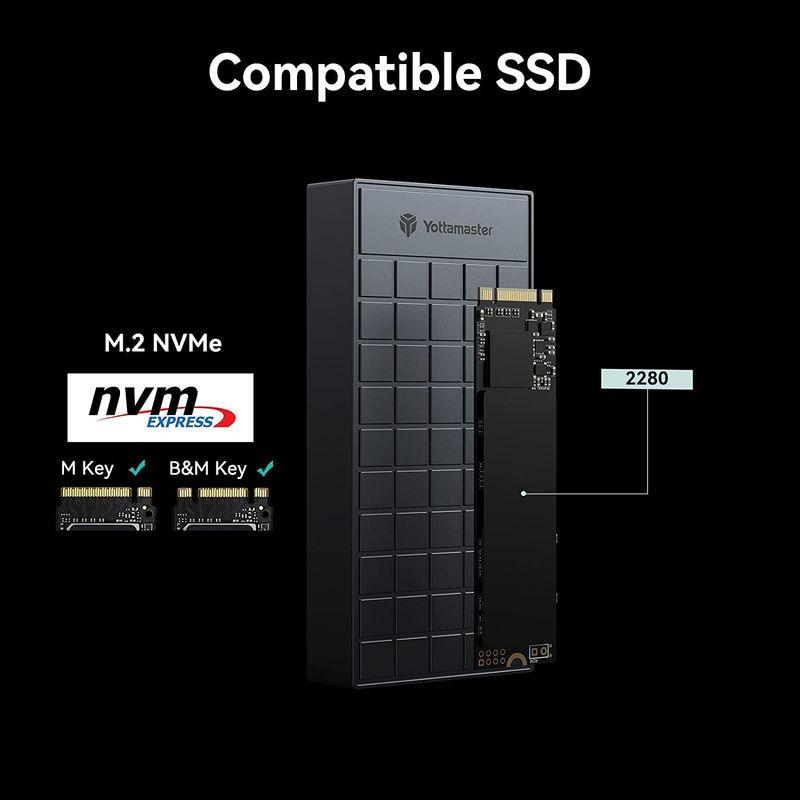93％以上節約 KAMONO ShopYottamaster M.2 SSD 外付けケース USB4.0