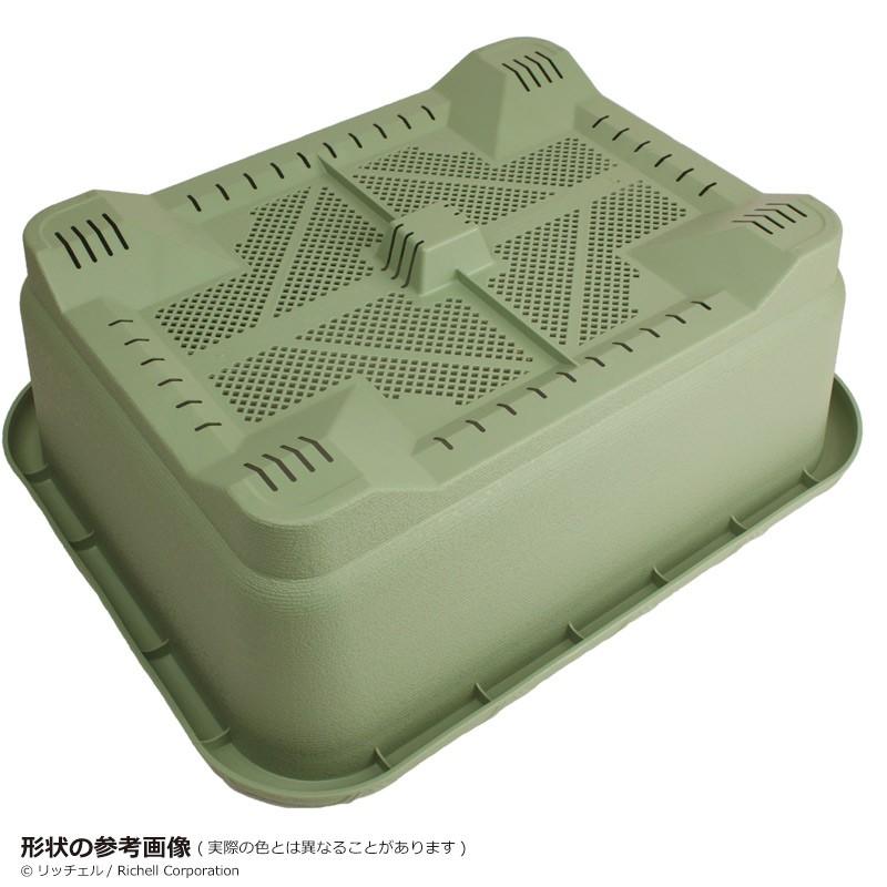 リッチェル Richell 緑のやさいプランター50型 グリーン ガーデニング 観葉植物 苗木 植木 水生植物 花瓶 プランター 肥料 鉢 受皿 園芸用品 園芸|kamoshikanet|04