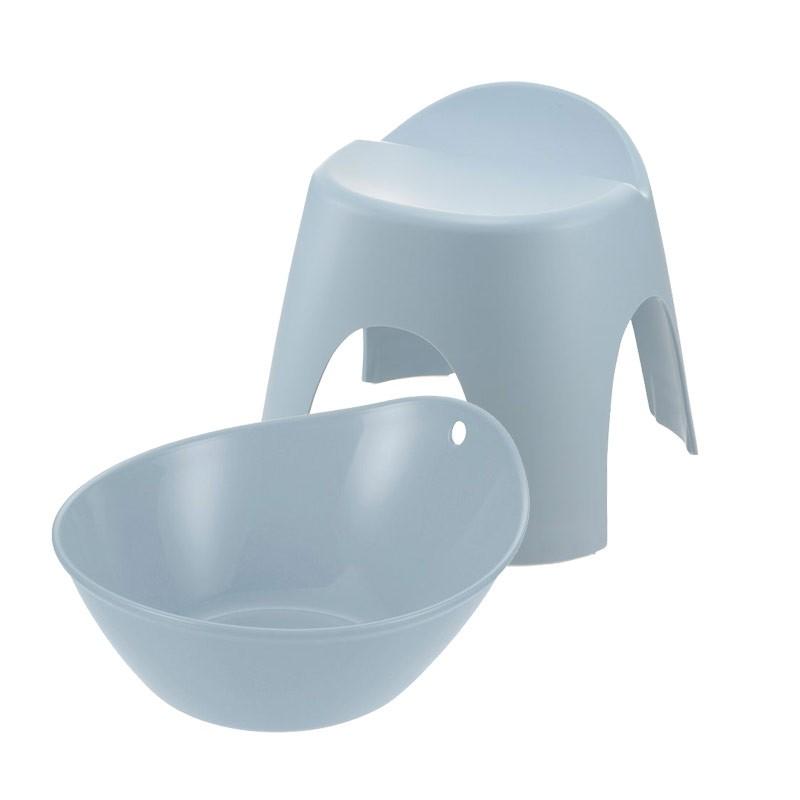 【セットでお得】リッチェル Richell アライス 湯おけ&腰かけセット 30H 浴用品 お風呂 桶 洗面所 洗面用品 浴室用品 ディスペンサー タオル|kamoshikanet|03
