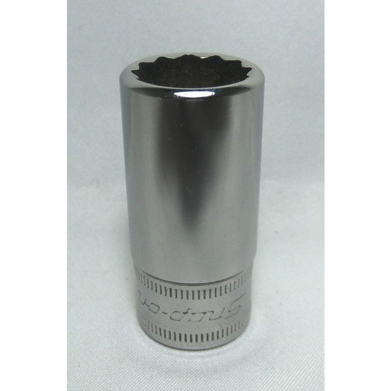 Snap-on (スナップオン) 3/8 差し込み 12角 セミディープ ソケット