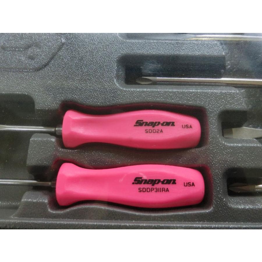Snap-on (スナップオン) 旧グリップ ドライバーセット 限定品 ピンク 