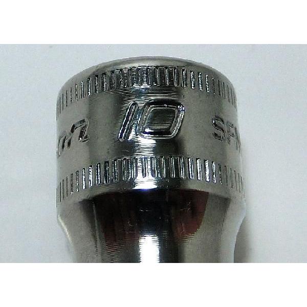Snap-on (スナップオン) 3/8 差し込み 12角 ディープ ソケット 10mm 