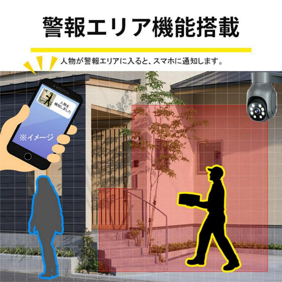 POEカメラ 増設用 500画素 防犯カメラ カラー撮影 赤外線暗視