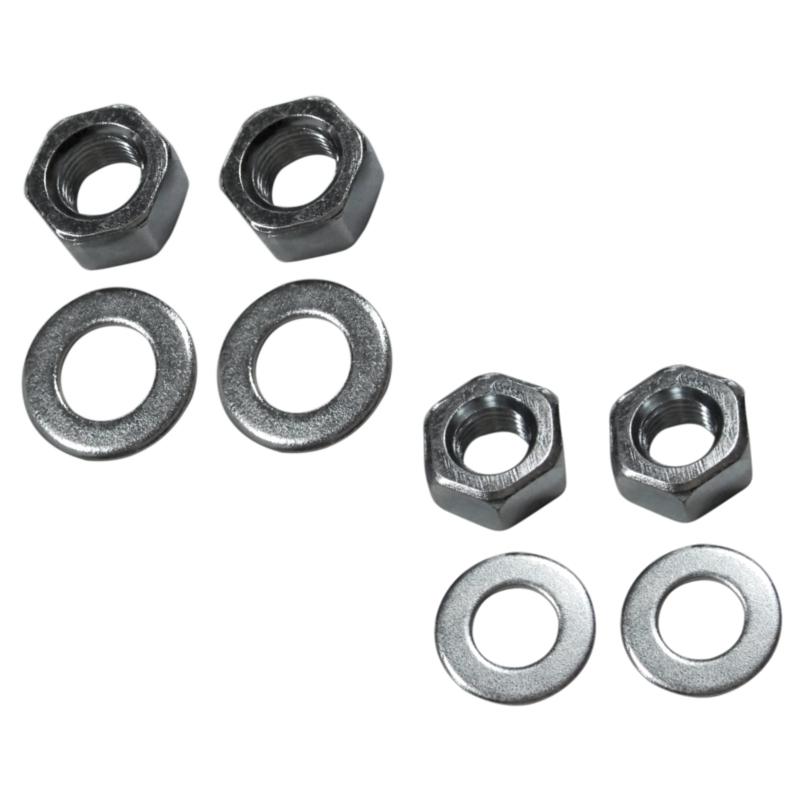 自転車ハブ軸用ナット 前後セット サギサカ 10205 軽快車 シティ