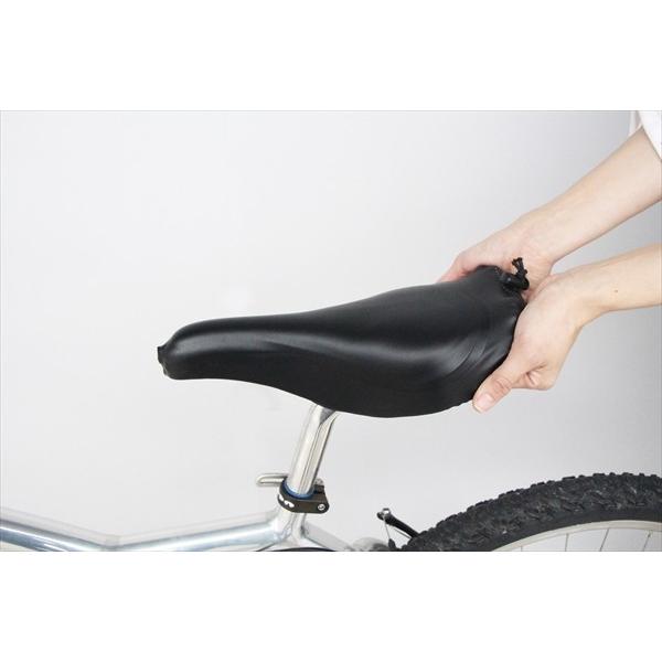 自転車 サドルカバー 防水 ゲルのび スポーツ GEL-NOBI クッション性