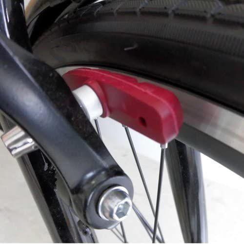 自転車ブレーキシュー クロスバイク用 RD 12324 HEリム 赤い Vブレーキ