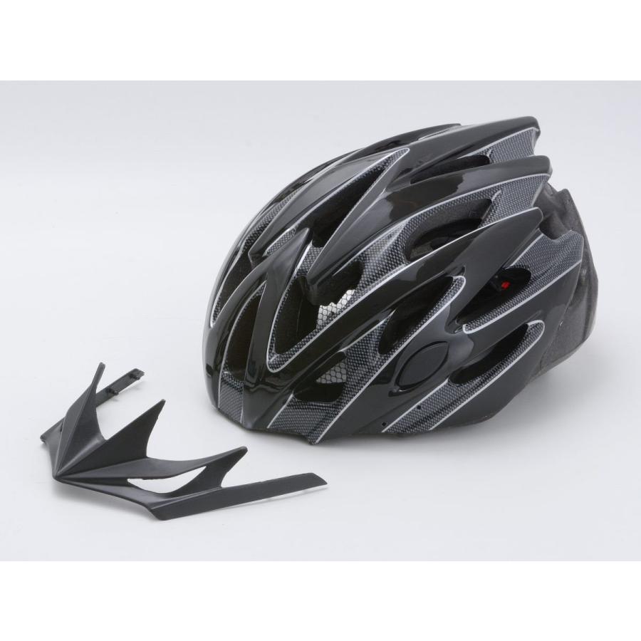 自転車 ヘルメット サギサカ CE規格 ブラック M/L 55cm~59cm未満