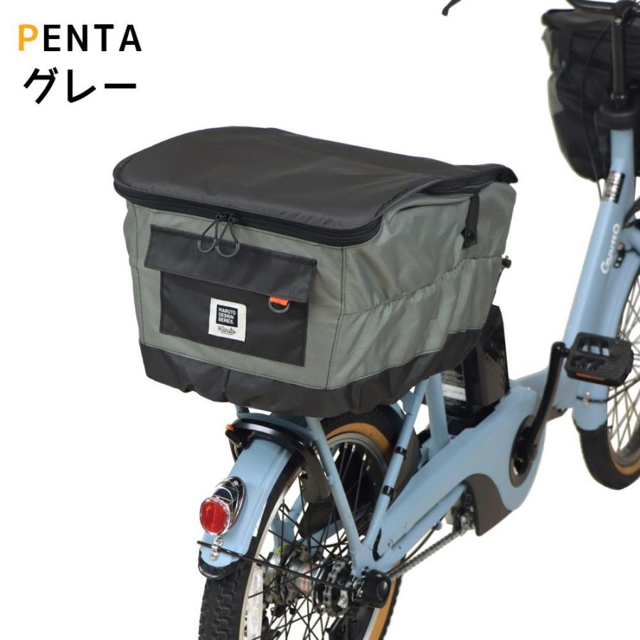 のンのンた〜ん様　オーダーカゴ完成品 大久保製作所 自転車バスケットカバー PENTA D-2R-600 後カゴカバー