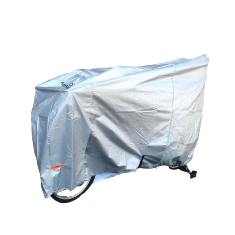 あすつく（土日祝除） 自転車カバー ハイバック 厚手 防水 子ども乗せ 210D Wファスナー クイックカバー 3人乗り対応 |  | 19