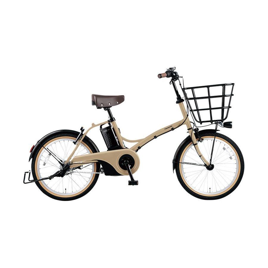 パナソニック グリッター　電動自転車 マットマロンベージュ　20型　ミニベロ パナソニック グリッター電動自転車 マットマロンベージュ20型