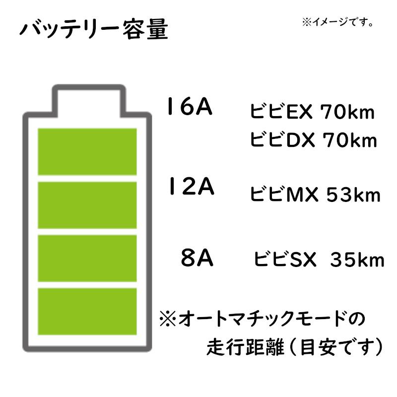 Panasonic 電動アシスト自転車 パナソニック ビビ・DX BE