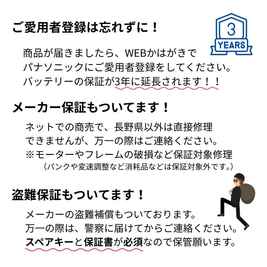 Panasonic（パナソニック） 電動アシスト自転車 EZ BE-FZ033 日本製 3 