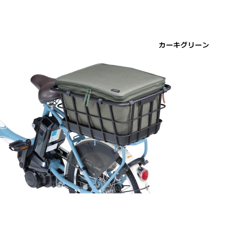 川住製作所 KW855 自転車かごカバー 前後カゴ兼用 2段式 インナー