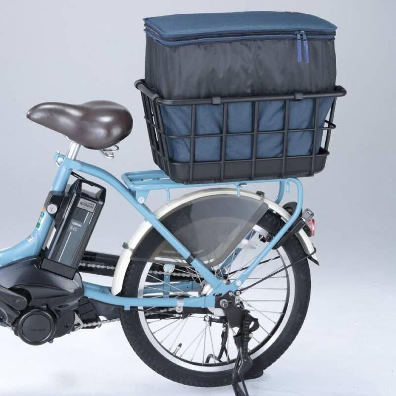 自転車カゴカバー KW-860 リア用 後カゴカバー2段式 インナータイプ