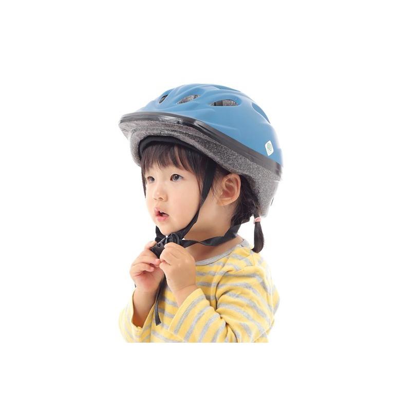 あすつく (土日祝除) ヘルメット 子供 OMV-12 ロイヤルブルー 自転車用