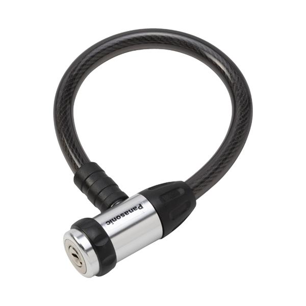 Panasonic パナソニック ワイヤー錠 NSAJ091-B ブラック