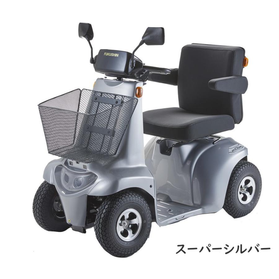 100円クーポン .電動カート シニアカー福伸電機 SPX-1（ノーパンク