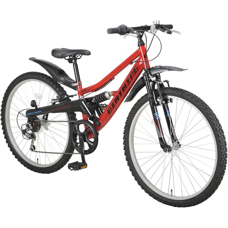 完売御礼 自転車 小学生 26インチ YG1230 RE/BK キャプテンスタッグ