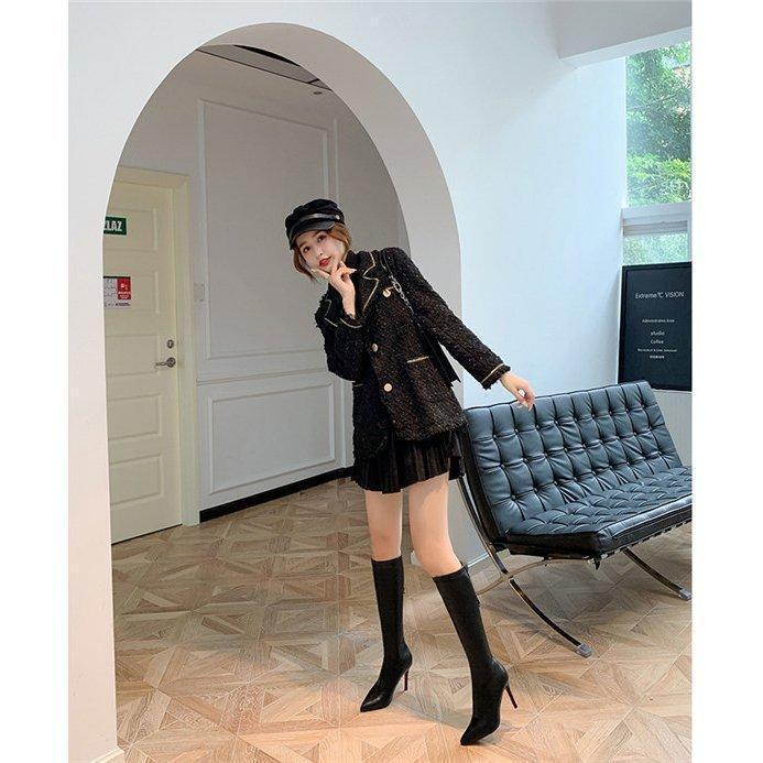 特価】ロングブーツ レディース 美脚 ブーツ 長靴 防寒 歩きやすい