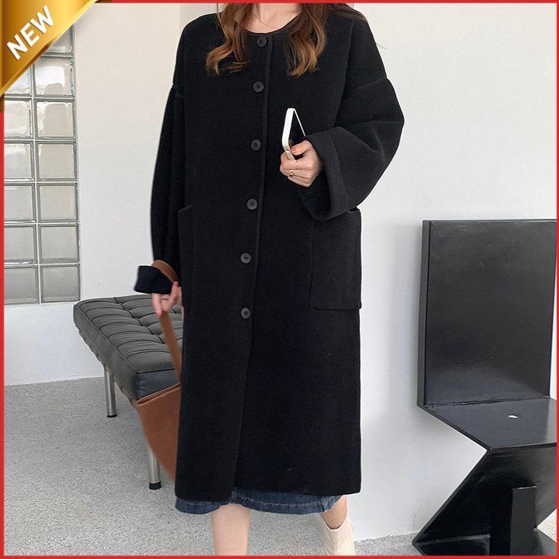 大特価】ノーカラーコート レディース チェスターコート アウター 秋冬