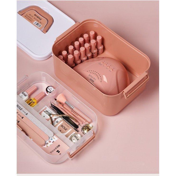 ネイル用品 ネイル収納ボックス 収納ケース メイクボックス ネイル宝石