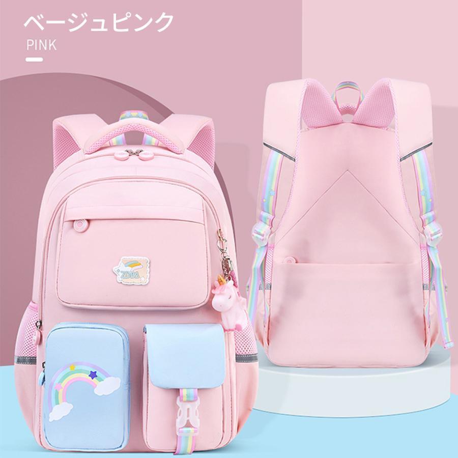 リュック キッズ 女の子 小学生 子供 防犯ブザー チェストストラップ