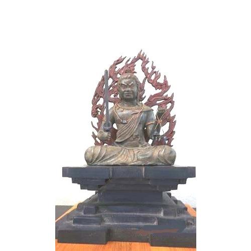 仏像 不動明王 快慶作(京都正寿院)丸山明慶原型 蝋型青銅製 高 仏像 不動明王 快慶作(京都正寿院)丸山明慶原型 蝋型青銅製 高