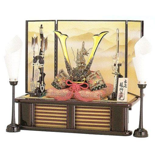 瑞鳥　峻峰三曲屏風セット　兜寸法：高さ34×巾35cm　o4-11