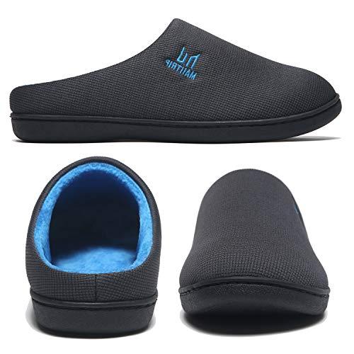 即日発送 MAIITRIP Men´s House Slippers Memory Foam Indoor Outdoor，Comfortable Winter