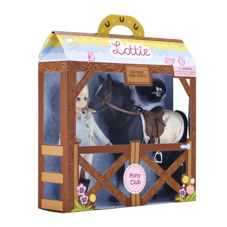 【保障できる】 Pony Club Lottie Doll Set by Lottie