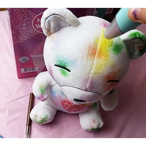 売れ筋格安 Color Genie Pen & Plush Airbrush Set- Washable Bear Plush for Hours of Airb