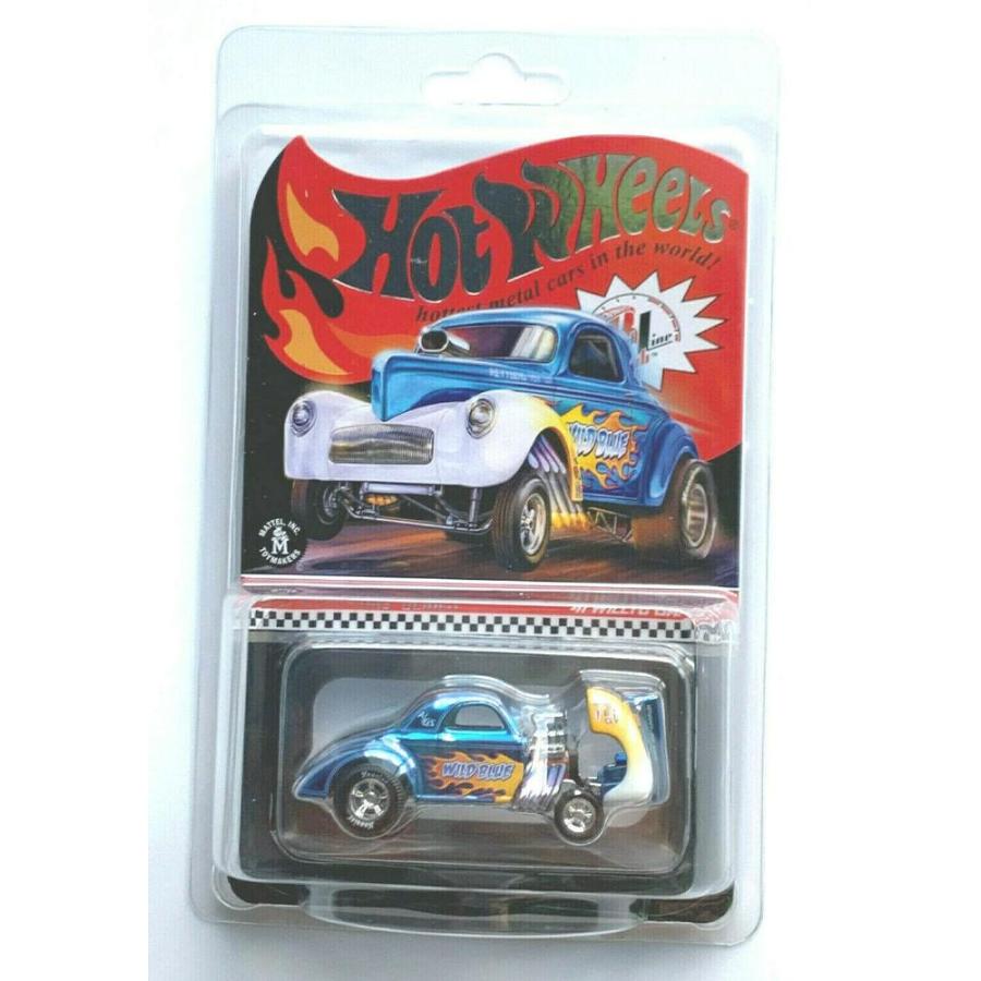 正規品値引き DieCast Hot Wheels ´41 Willys Gasser - RLC Exclusive [Blue] 1:64 Scale