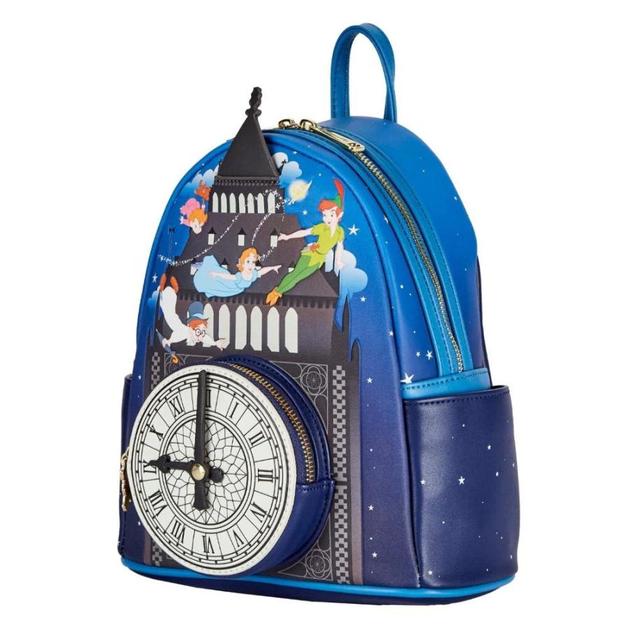 ホットディール Loungefly Peter Pan Glow Clock Mini Backpack