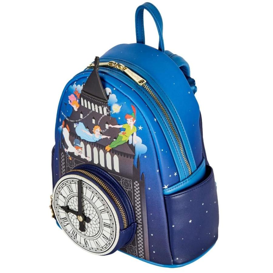 ホットディール Loungefly Peter Pan Glow Clock Mini Backpack