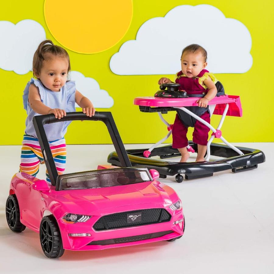 SALE|公式通販| Bright Starts Ford Mustang Ways to Play 4-in-1 Baby Activity Push Walker， P