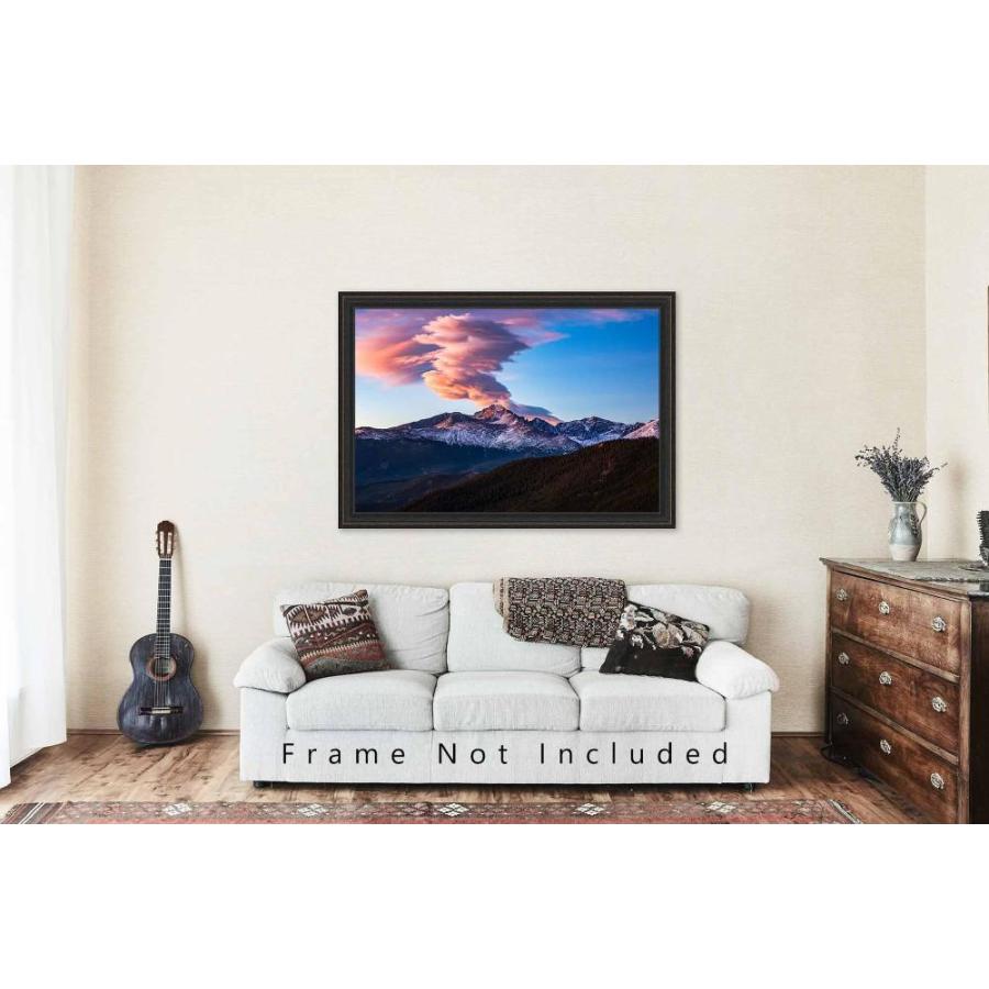 Western Photography Print (Not Framed) Picture of Cloud Rising