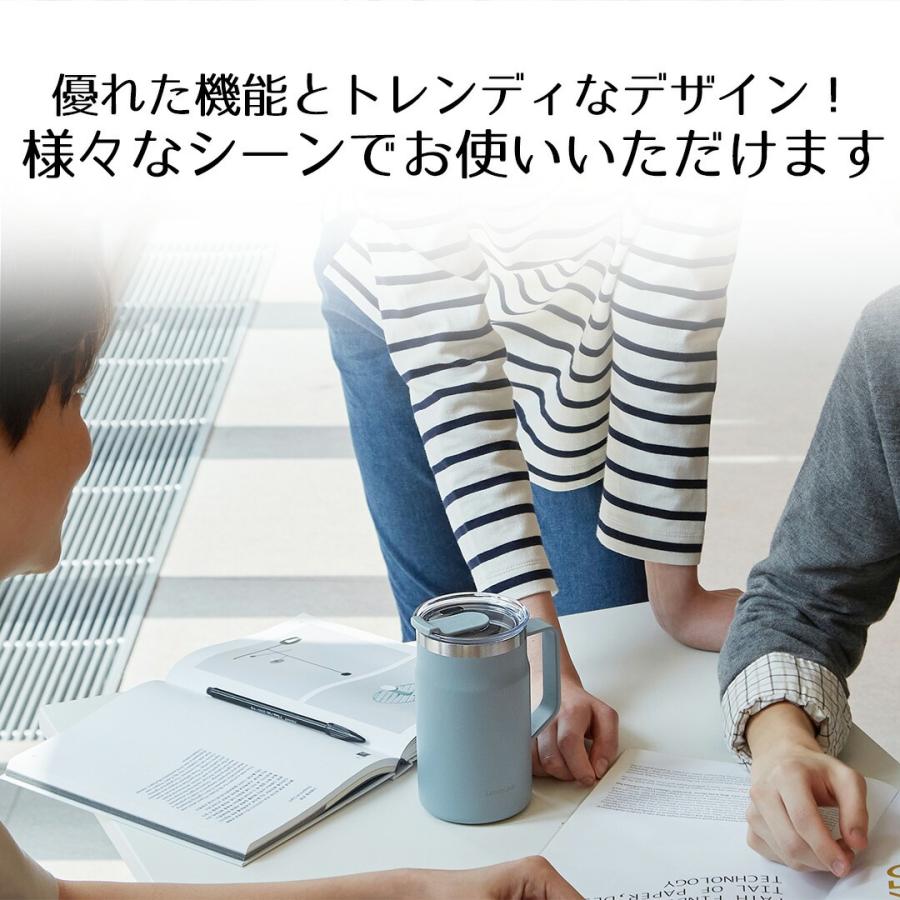 ロック＆ロック メトロ マグカップ 600ml フタ付き ベストコ | 保温マグ 保温マグカップ 取っ手つきステンレスタンブラー 保温 保冷 真空断熱 蓋付き タンブ |  | 03