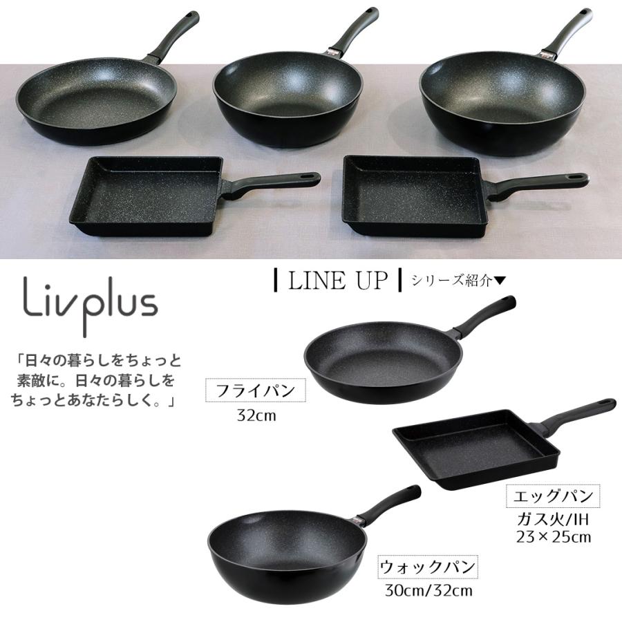でかすぎる! 卵焼き器 ガス火専用 23×25cm LivPlus | ガス火 ガス対応