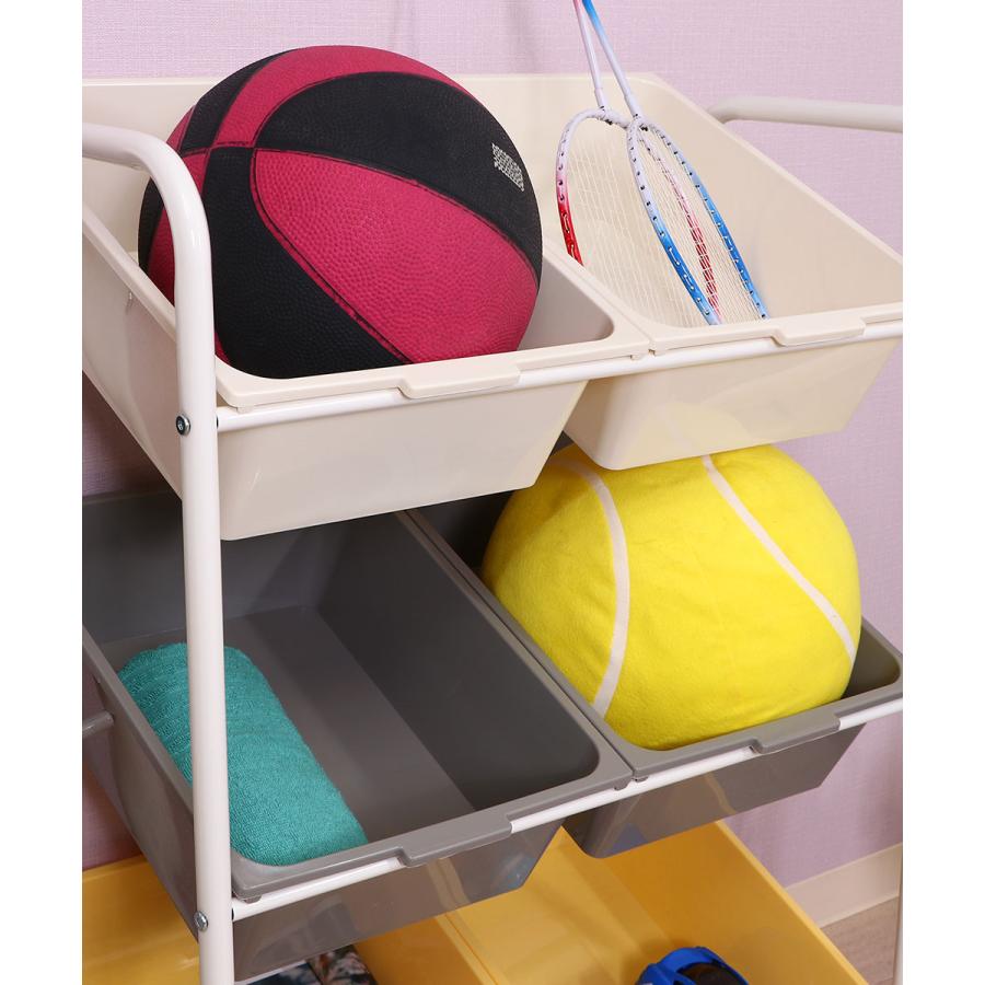 キッズラック color 6マス おもちゃ箱 不二貿易 | 収納ラック 収納