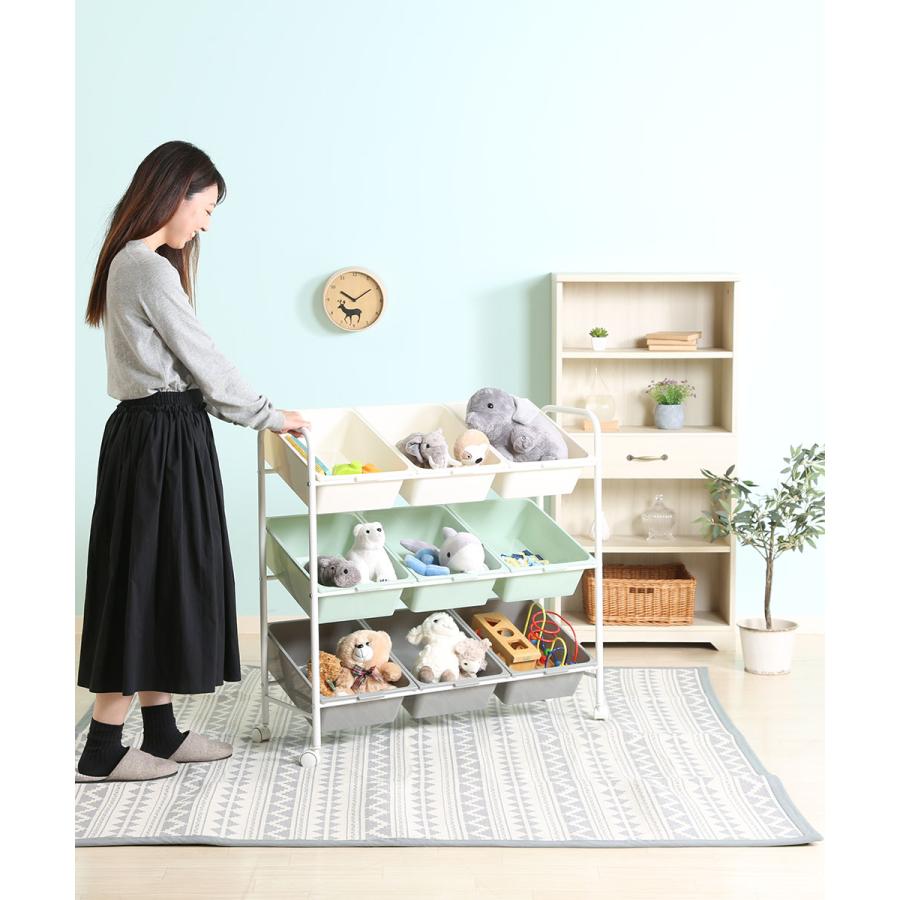 キッズラック color 9マス キッズラック color 9マス【別送品】 | 子供用収納 通販