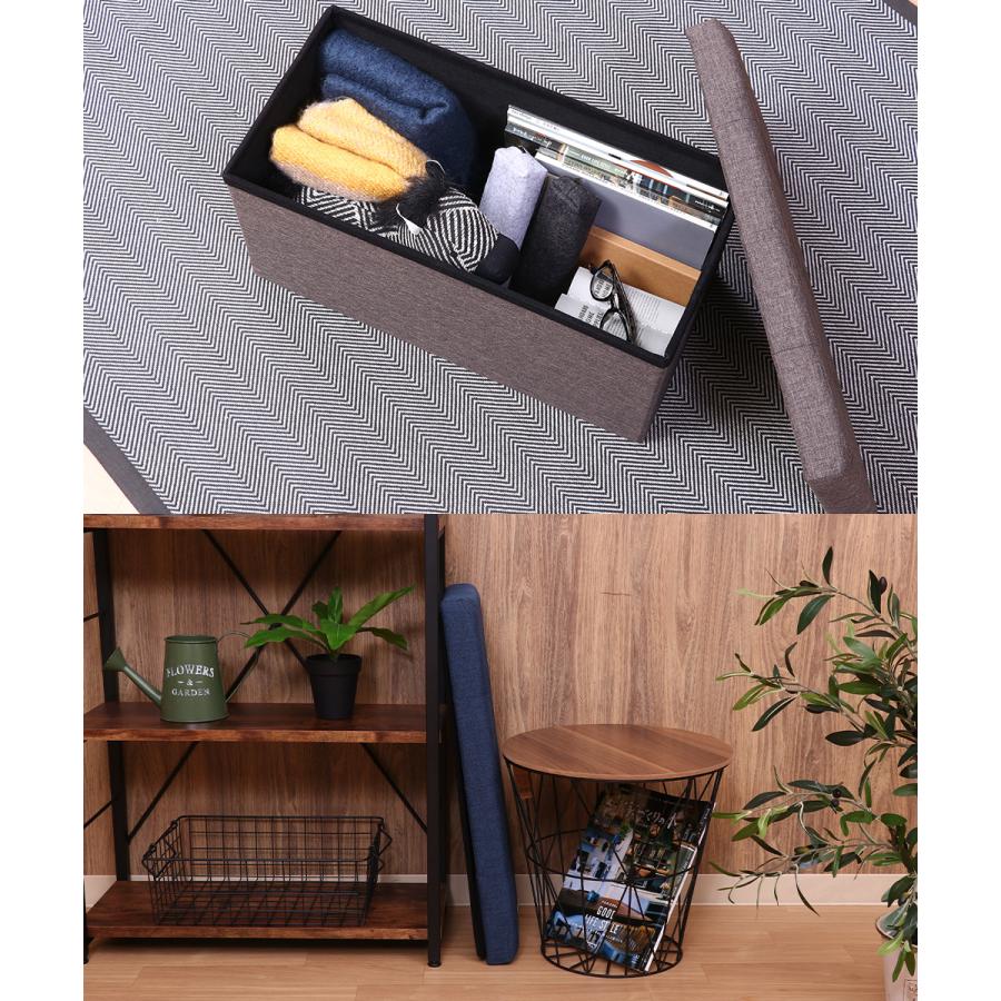 ハント ストレージベンチ 6030 折りたたみ式 幅60cm 不二貿易 | ソファ
