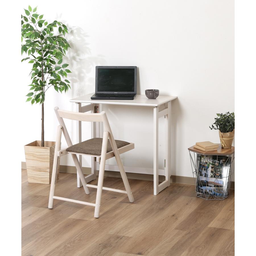 フォールディングチェアー ミラン 天然木 折りたたみ式 不二貿易