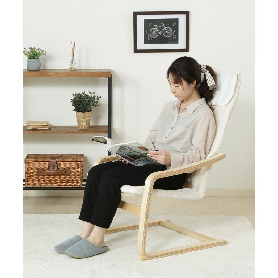 爆買 リラックスチェアー スリム 組立式 不二貿易 | チェアー チェア