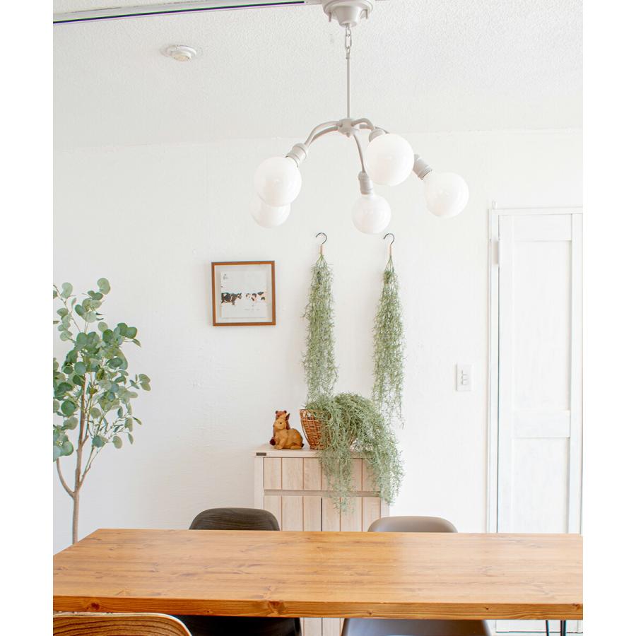 シャンデリア 5灯 Pallo パッロ LED対応 12畳 |インダストリアル