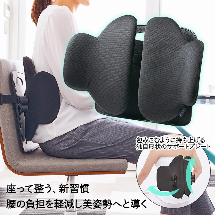 ボディカル 腰楽座 サポートプレート コジット | 美姿勢 クッション 腰