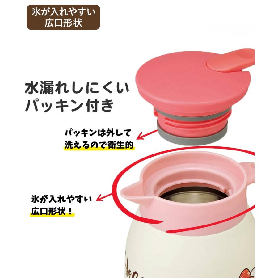 保温 ・ 保冷 ステンレス 卓上ポット 600ml VSP6 スケーター | 保温ポット 保冷ポット ステンレス テーブルポット リビングポット 卓上 ポット 魔法瓶 |  | 03