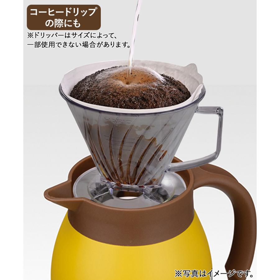 保温 ・ 保冷 ステンレス 卓上ポット 600ml VSP6 スケーター | 保温ポット 保冷ポット ステンレス テーブルポット リビングポット 卓上 ポット 魔法瓶 |  | 04