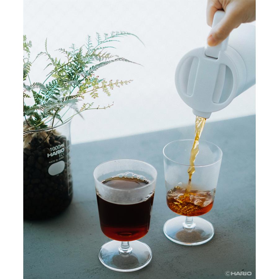 セラミックコーティング 真空二重保温ポット 600 | HARIO ハリオ CHP-600-B CHP-600-W テーブルポット 卓上ポット ジャグ 魔法瓶 保温 |  | 06