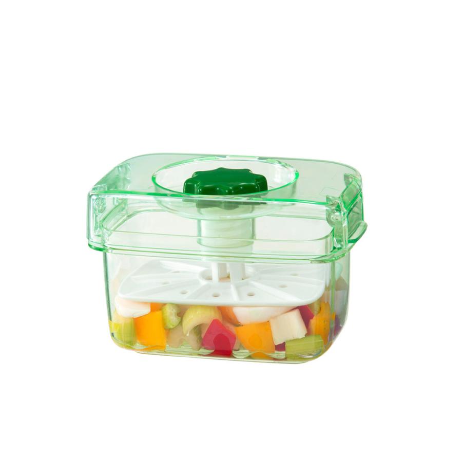 即席つけもの器ピクレ 1.57L スケルトングリーン 日本製 新輝合成 K-16 | 漬物容器 漬け物 糠漬け 漬物メーカー 保存容器 容器 漬け物容器 つけもの容器 |  | 01