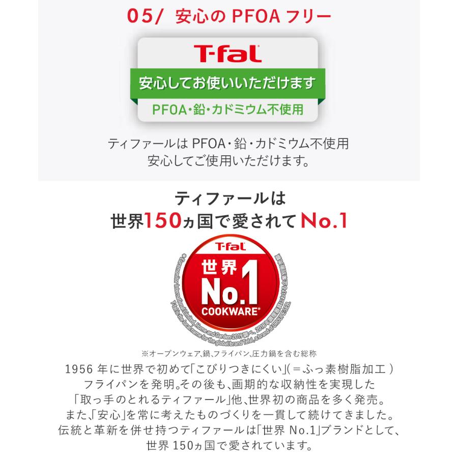 ティファール T-fal インジニオ・ネオ ロイヤルブルー・インテンス フライパン 28cm 単品 L43706 | ガス火専用 取手別売 取っ手が取れる 取っ手の取 |  | 06